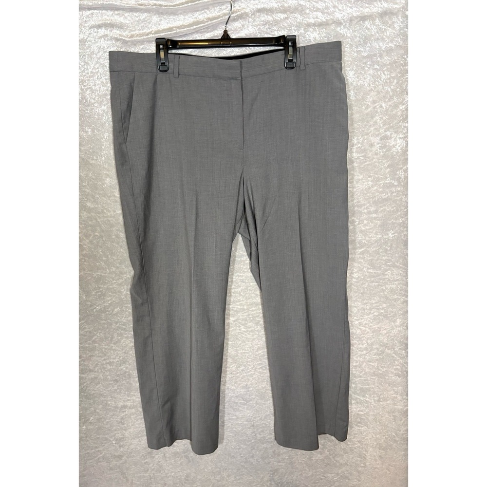 Talbots Women's Gray Pleated Dress Pants‎ Wool/Poly